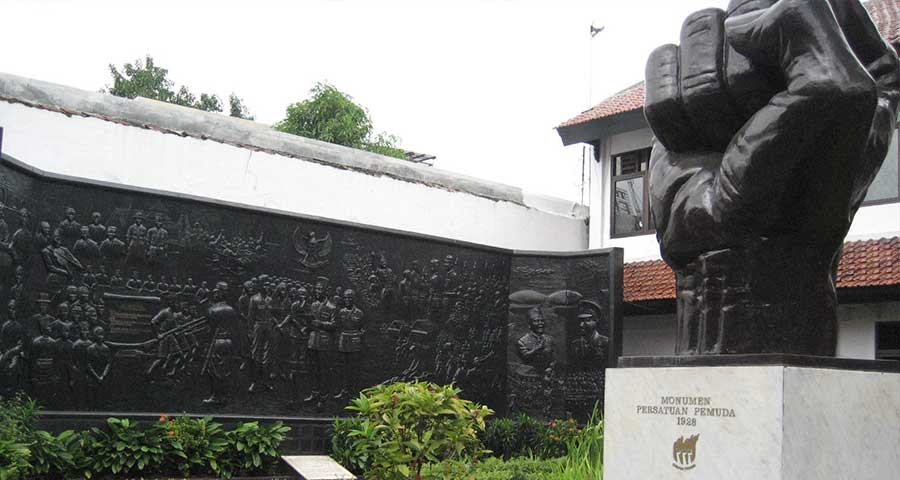 monumen sumpah pemuda di Jakarta