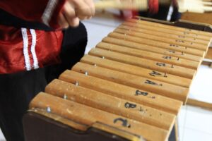 Alat Musik Kolintang (sumber: Encyclopedia DKI Jakarta)