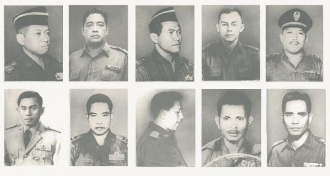 Daftar 10 Pahlawan Revolusi Indonesia